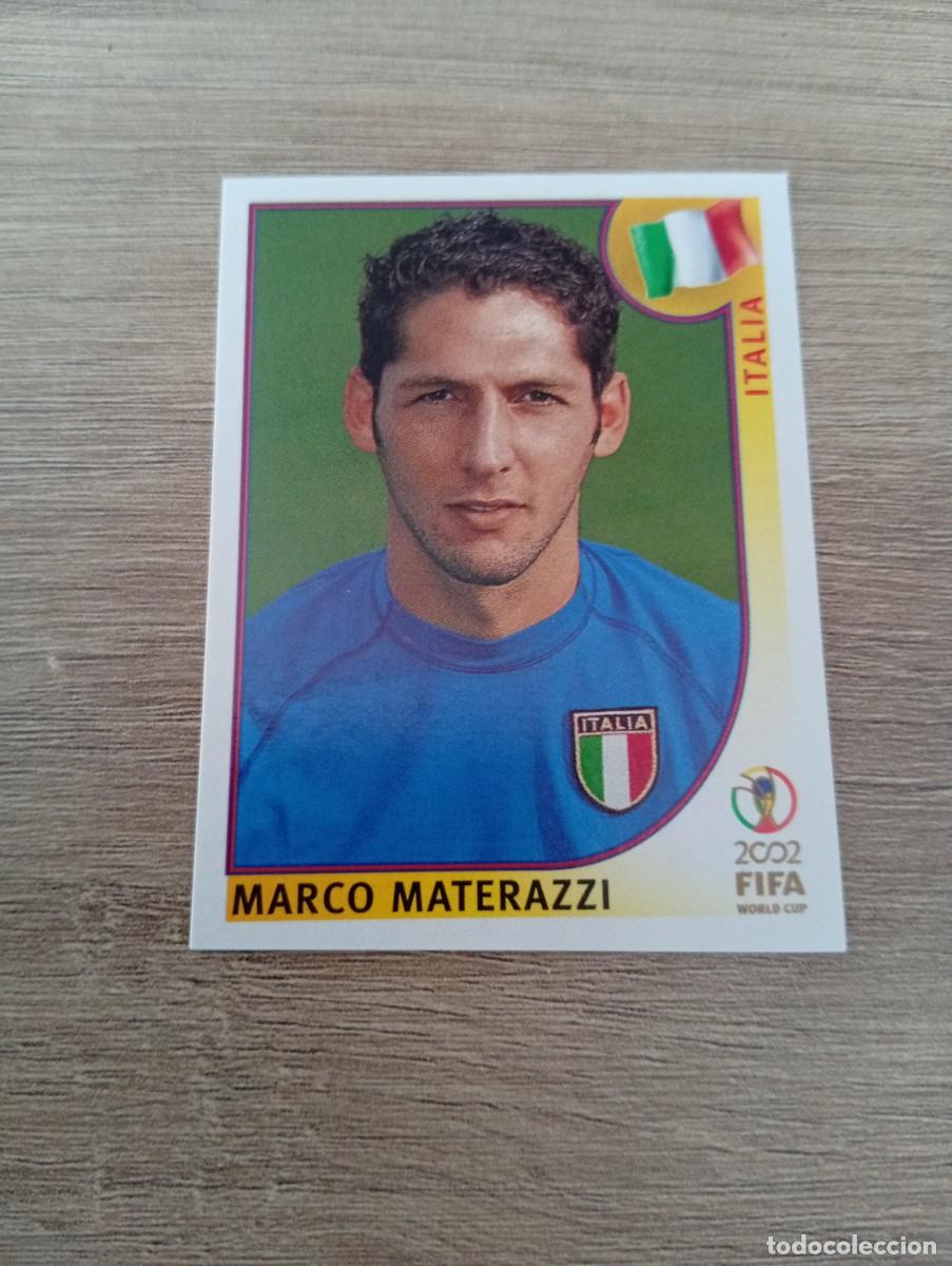 Figurine di Calcio: MARCO MATERAZZI 463 ITALIA MUNDIAL KOREA JAPON 2002 02 PANINI NUNCA PEGADO