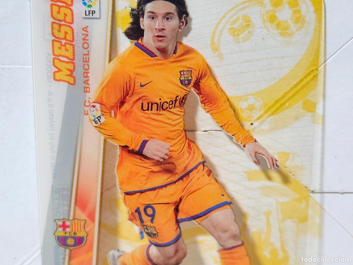 Cromos de f&uacute;tbol: CROMO N&ordm; 384 MESSI - MEGACRACKS 2008 09 - MEGA ESTRELLAS