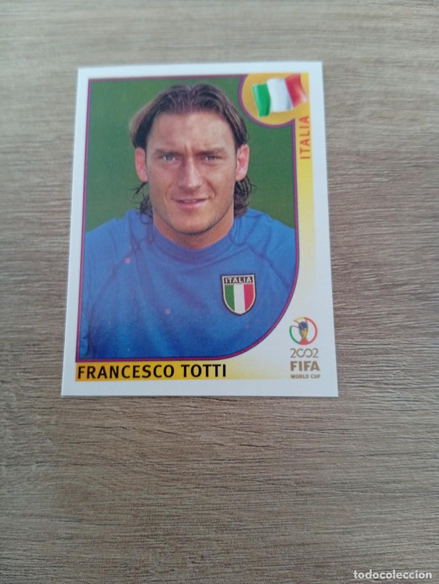 Cromos de f&uacute;tbol: FRANCESCO TOTTI 470 ITALIA MUNDIAL KOREA JAPON 2002 02 PANINI NUNCA PEGADO