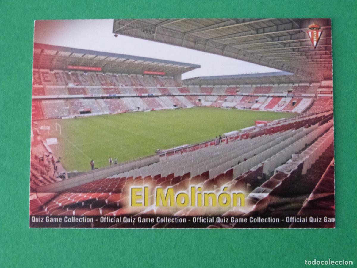 Cromos de f&uacute;tbol: TRADING CARD FUTBOL ESTADIO SPORTING DE GIJON MATE N&ordm; 353 FICHAS LIGA MUNDICROMO 2009-2010/09-10