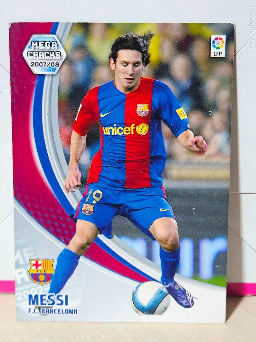 Cromos de f&uacute;tbol: CROMO N&ordm; 69 MESSI - MEGACRACKS 2007 08 - BARCELONA