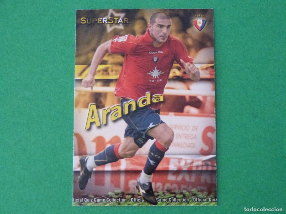 Cromos de f&uacute;tbol: TRADING CARD FUTBOL ARANDA AT. OSASUNA MATE N&ordm; 404 FICHAS LIGA MUNDICROMO 2009-2010/09-10