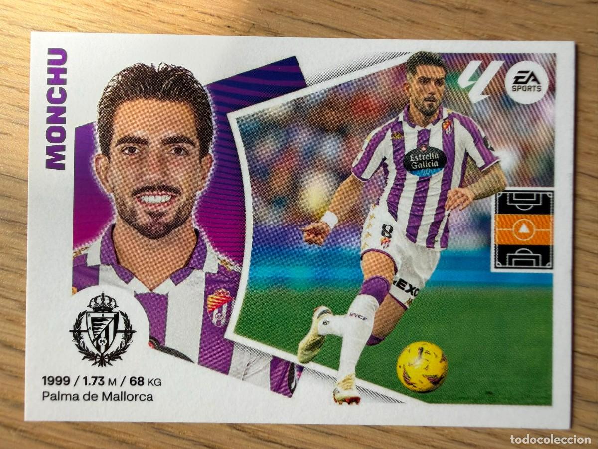 Cromos de f&uacute;tbol: 13 MONCHU VALLADOLID 24 25 2024 2025 LIGA EA SPORTS COLECCIONES ESTE SIN PEGAR STICKER