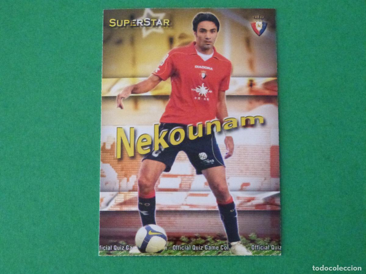 Figurine di Calcio: TRADING CARD FUTBOL NEKOUNAM AT. OSASUNA MATE N&ordm; 403 FICHAS LIGA MUNDICROMO 2009-2010/09-10