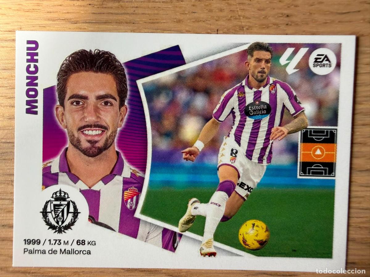 Figurine di Calcio: 13 MONCHU VALLADOLID 24 25 2024 2025 LIGA EA SPORTS COLECCIONES ESTE SIN PEGAR STICKER