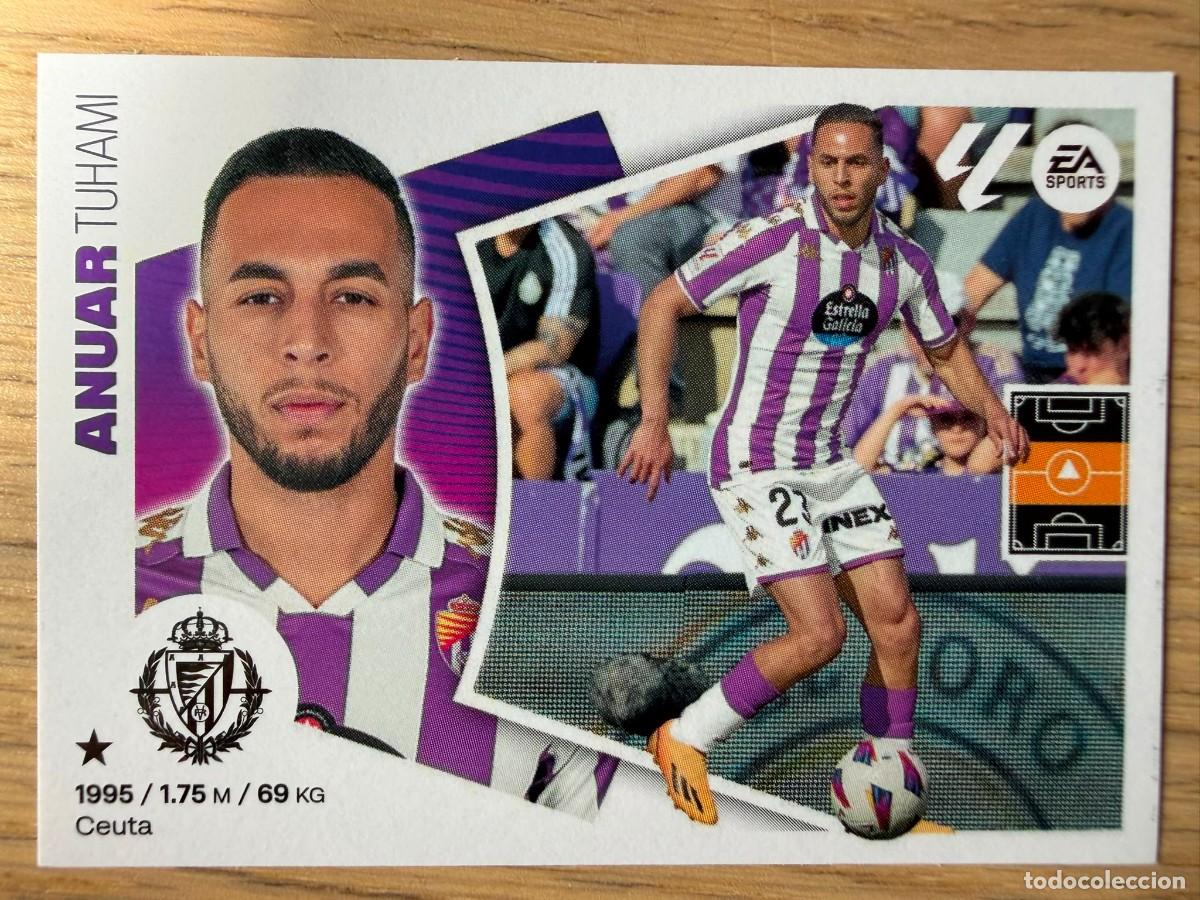 Figurine di Calcio: 14 ANUAR VALLADOLID 24 25 2024 2025 LIGA EA SPORTS COLECCIONES ESTE SIN PEGAR STICKER