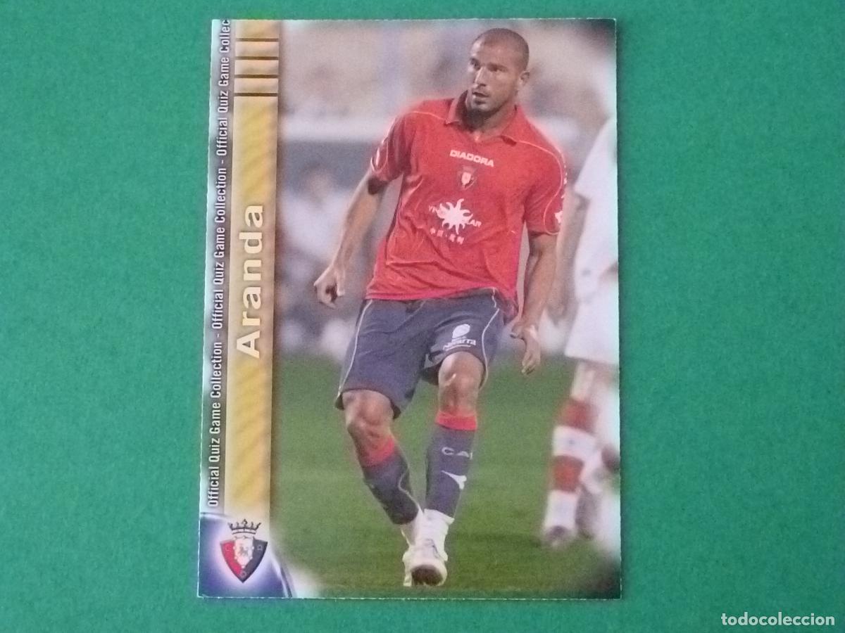 Fu&szlig;ball-Sticker: TRADING CARD FUTBOL ARANDA AT. OSASUNA N&ordm; 397 FICHAS LIGA MUNDICROMO 2009-2010/09-10