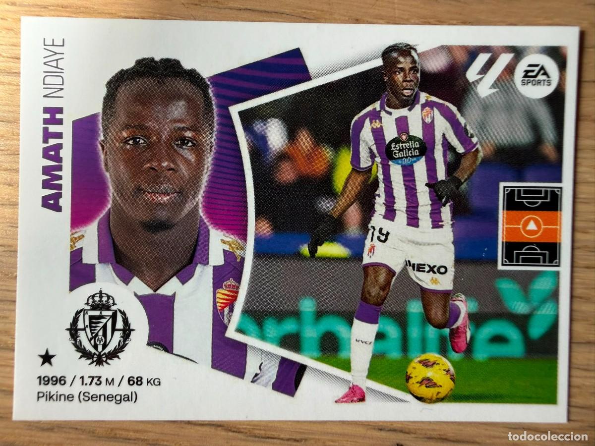 Fu&szlig;ball-Sticker: 16 AMATH VALLADOLID 24 25 2024 2025 LIGA EA SPORTS COLECCIONES ESTE SIN PEGAR STICKER