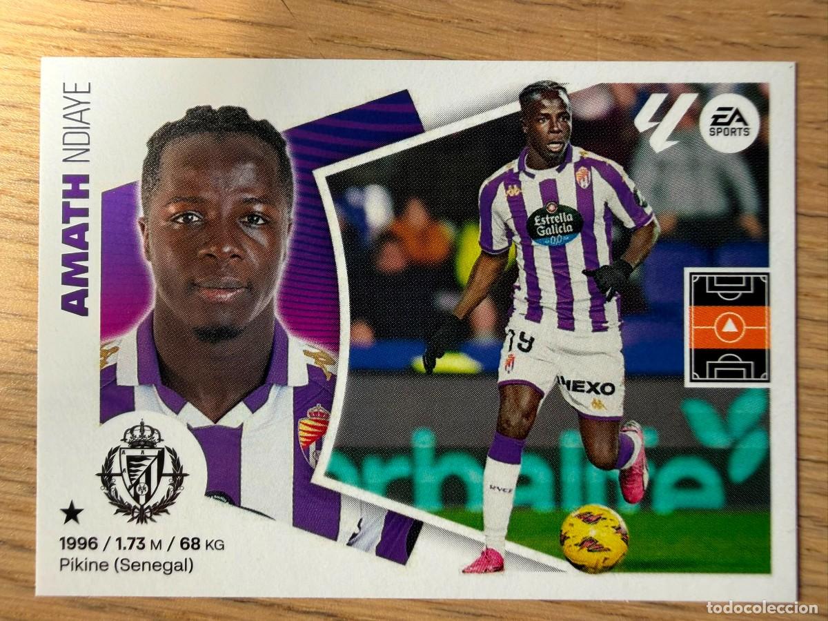Fu&szlig;ball-Sticker: 16 AMATH VALLADOLID 24 25 2024 2025 LIGA EA SPORTS COLECCIONES ESTE SIN PEGAR STICKER
