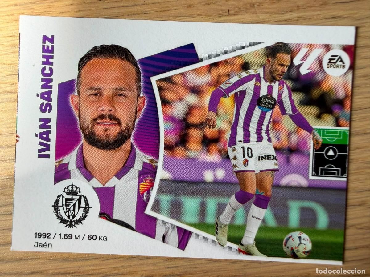 Cromos de f&uacute;tbol: 17 IVAN SANCHEZ VALLADOLID 24 25 2024 2025 LIGA EA SPORTS COLECCIONES ESTE SIN PEGAR STICKER