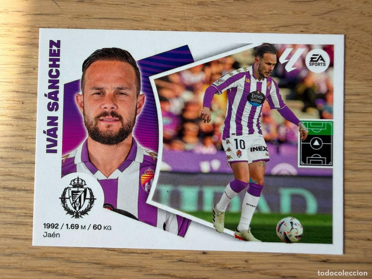 Cromos de f&uacute;tbol: 17 IVAN SANCHEZ VALLADOLID 24 25 2024 2025 LIGA EA SPORTS COLECCIONES ESTE SIN PEGAR STICKER
