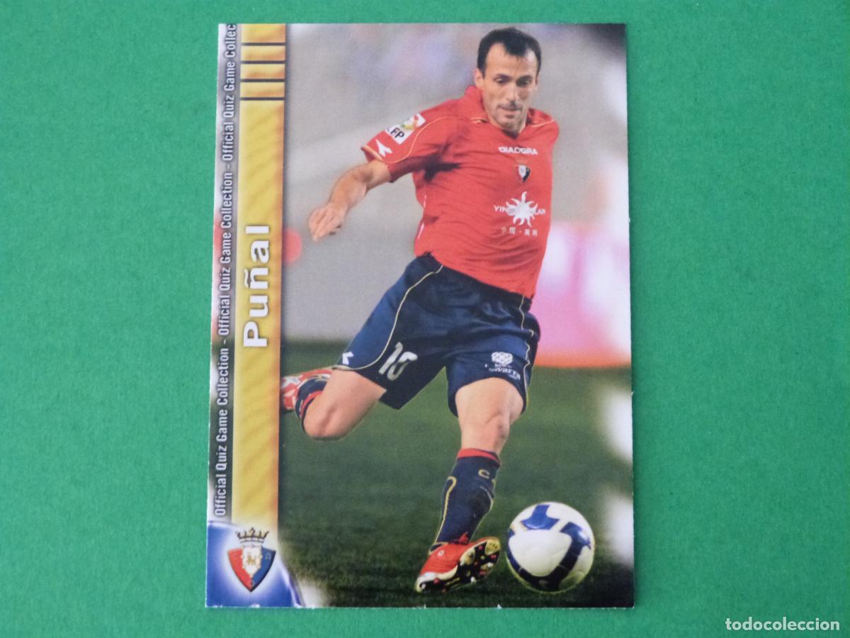 Cromos de f&uacute;tbol: TRADING CARD FUTBOL PU&Ntilde;AL AT. OSASUNA ERROR N&ordm; 391 FICHAS LIGA MUNDICROMO 2009-2010/09-10