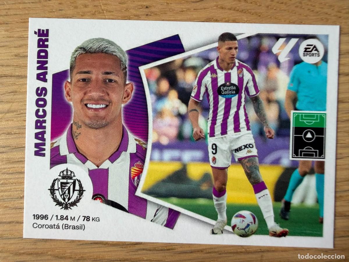Cromos de f&uacute;tbol: 20A 20 A MARCOS ANDRE VALLADOLID 24 25 2024 2025 LIGA EA SPORTS COLECCIONES ESTE SIN PEGAR STICKER