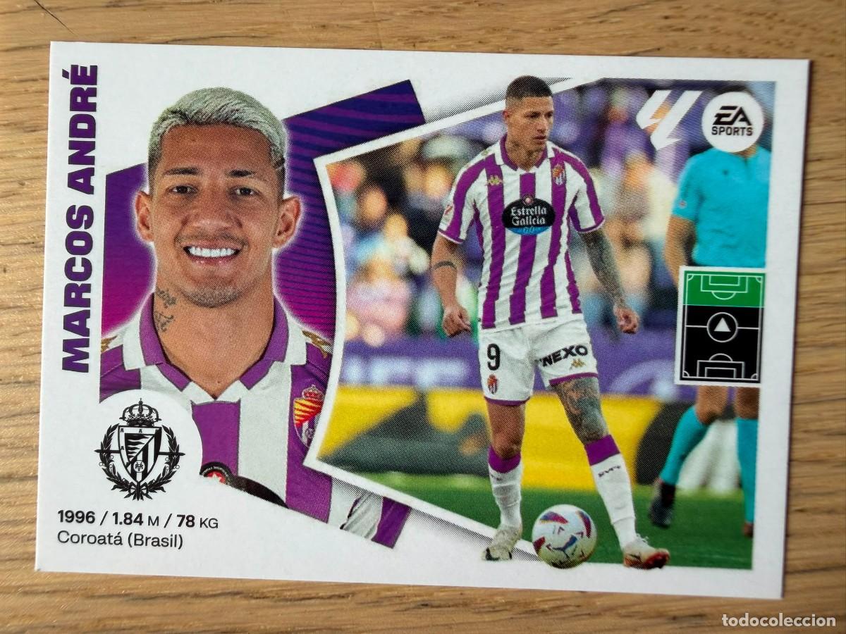 Cromos de f&uacute;tbol: 20A 20 A MARCOS ANDRE VALLADOLID 24 25 2024 2025 LIGA EA SPORTS COLECCIONES ESTE SIN PEGAR STICKER