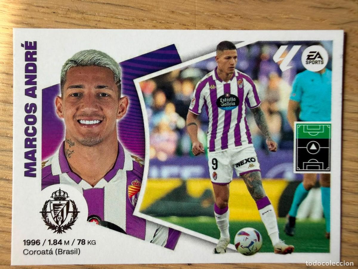 Cromos de f&uacute;tbol: 20A 20 A MARCOS ANDRE VALLADOLID 24 25 2024 2025 LIGA EA SPORTS COLECCIONES ESTE SIN PEGAR STICKER