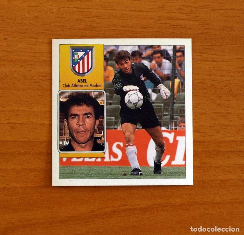 Cromos de f&uacute;tbol: Atl&eacute;tico de Madrid - Abel - Ediciones Este Liga 1992-1993, 92-93 - Nunca pegado