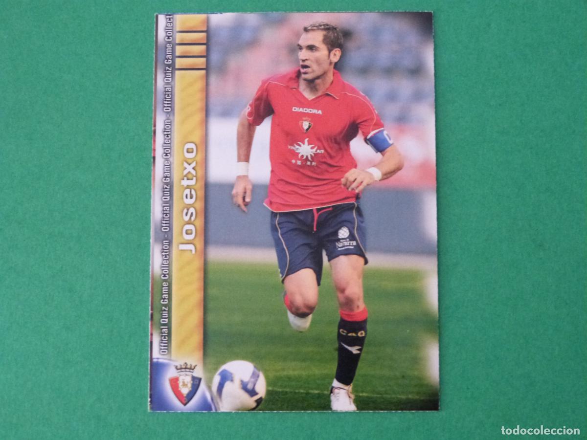 Cromos de f&uacute;tbol: TRADING CARD FUTBOL JOSETXO AT. OSASUNA N&ordm; 387 FICHAS LIGA MUNDICROMO 2009-2010/09-10