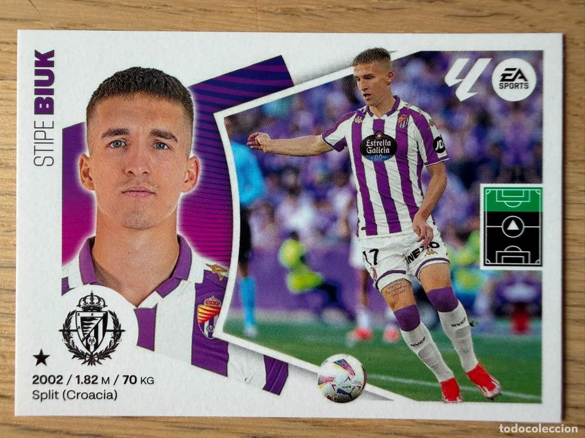 Cromos de f&uacute;tbol: 20B 20 B BIUK VALLADOLID 24 25 2024 2025 LIGA EA SPORTS COLECCIONES ESTE SIN PEGAR STICKER