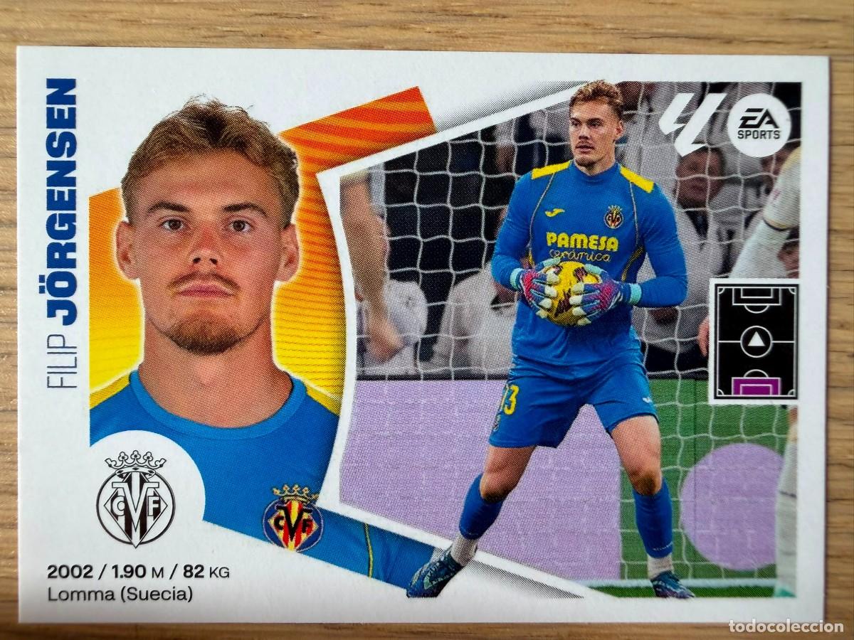 Cromos de f&uacute;tbol: 3 JORGENSEN VILLARREAL 24 25 2024 2025 LIGA EA SPORTS COLECCIONES ESTE SIN PEGAR STICKER