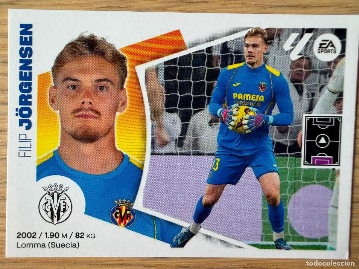 Cromos de f&uacute;tbol: 3 JORGENSEN VILLARREAL 24 25 2024 2025 LIGA EA SPORTS COLECCIONES ESTE SIN PEGAR STICKER