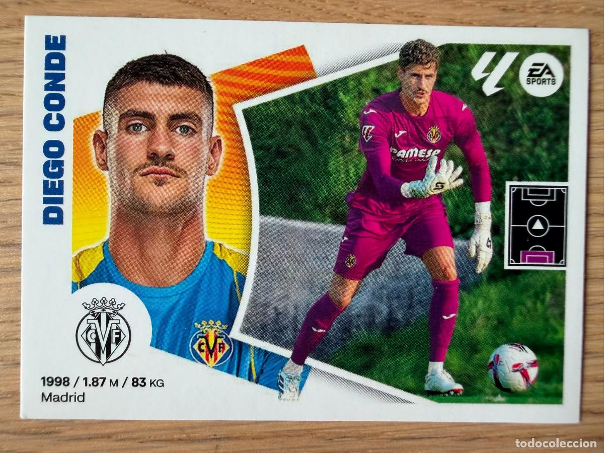 Cromos de f&uacute;tbol: 4 DIEGO CONDE VILLARREAL 24 25 2024 2025 LIGA EA SPORTS COLECCIONES ESTE SIN PEGAR STICKER
