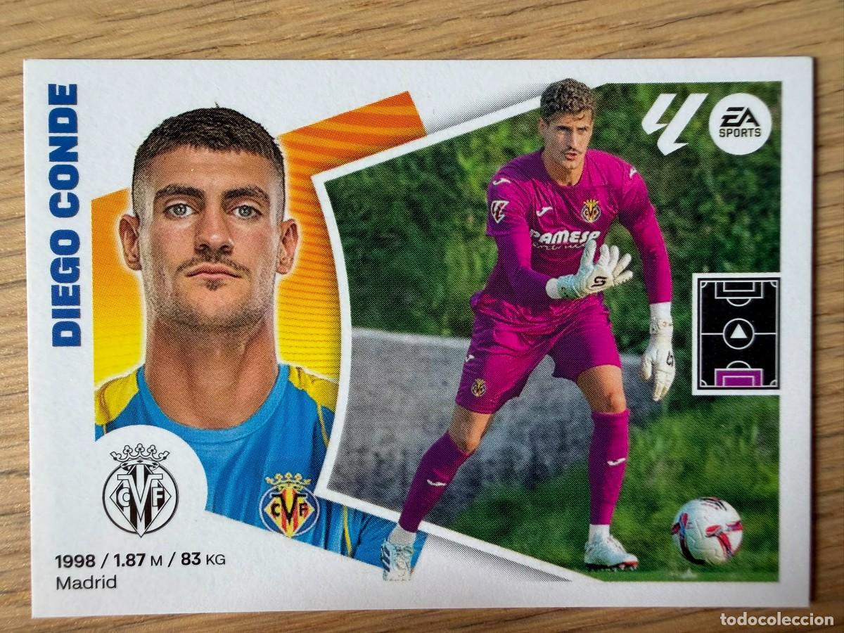 Cromos de f&uacute;tbol: 4 DIEGO CONDE VILLARREAL 24 25 2024 2025 LIGA EA SPORTS COLECCIONES ESTE SIN PEGAR STICKER