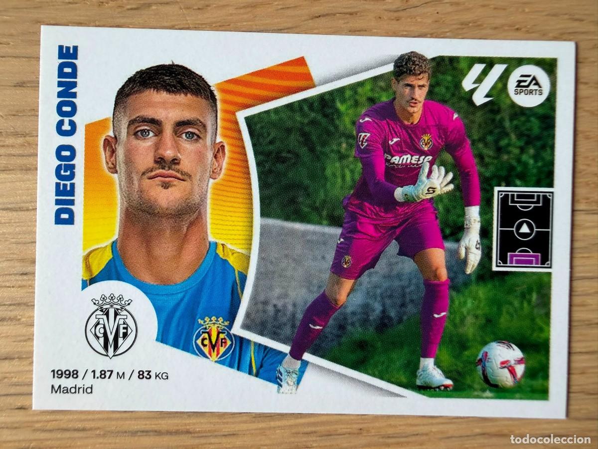 Cromos de f&uacute;tbol: 4 DIEGO CONDE VILLARREAL 24 25 2024 2025 LIGA EA SPORTS COLECCIONES ESTE SIN PEGAR STICKER