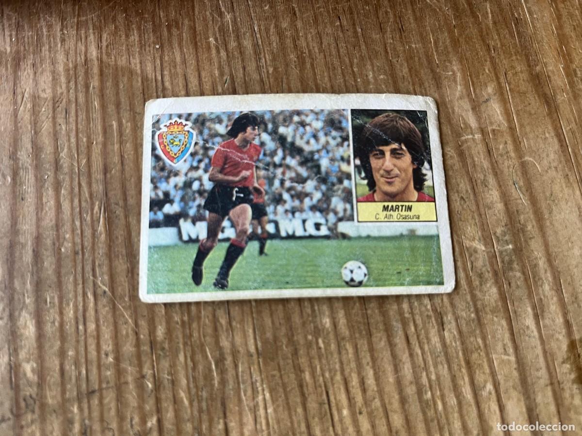 Cromos de f&uacute;tbol: CROMO SIN PEGAR NUNCA PEGADO ALBUM LIGA ESTE 84 85 1984 1985 OSASUNA MARTIN