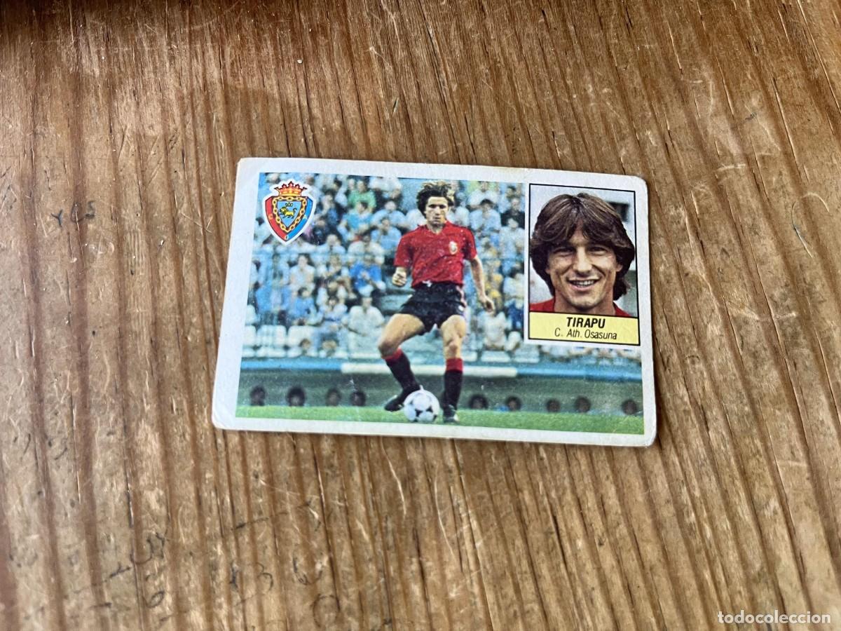 Cromos de f&uacute;tbol: CROMO SIN PEGAR NUNCA PEGADO ALBUM LIGA ESTE 84 85 1984 1985 OSASUNA TIRAPU