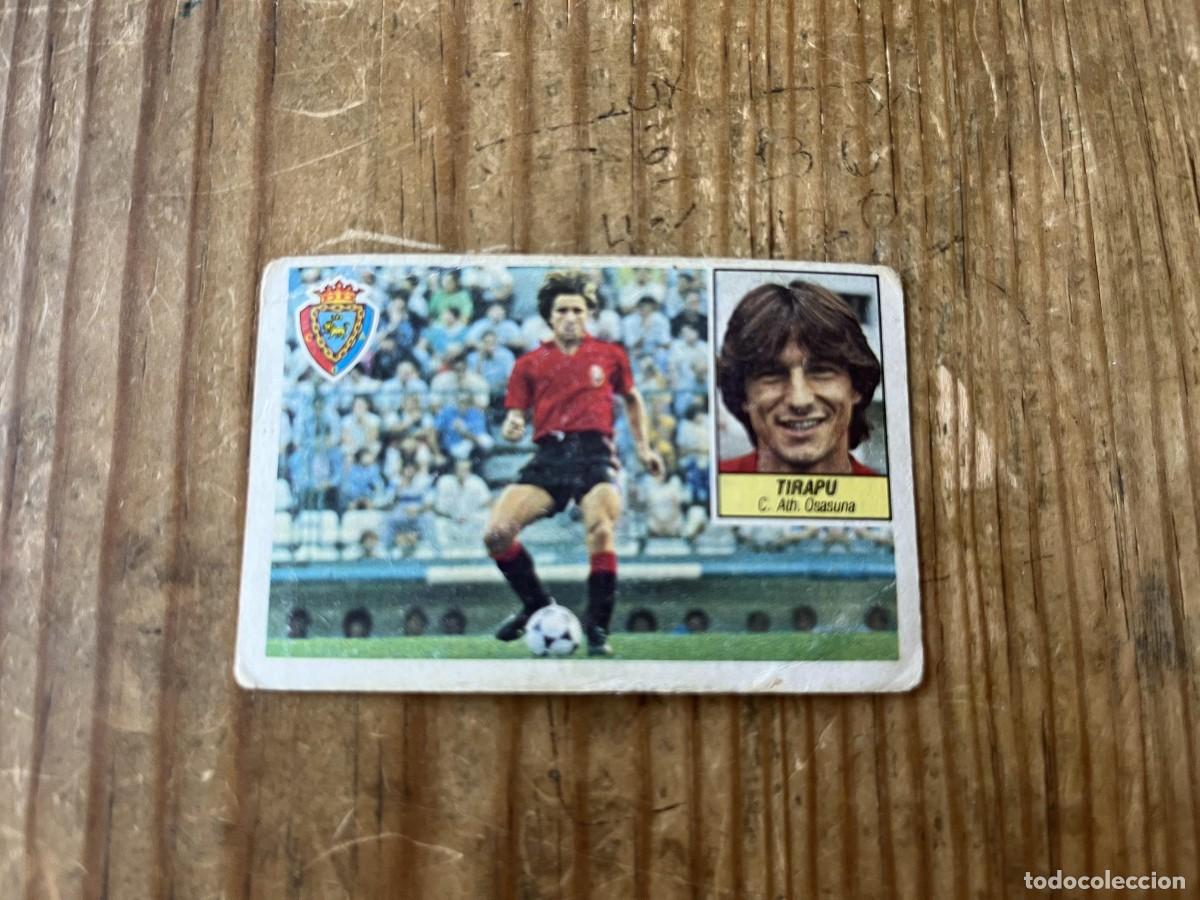 Cromos de f&uacute;tbol: CROMO SIN PEGAR NUNCA PEGADO ALBUM LIGA ESTE 84 85 1984 1985 OSASUNA TIRAPU