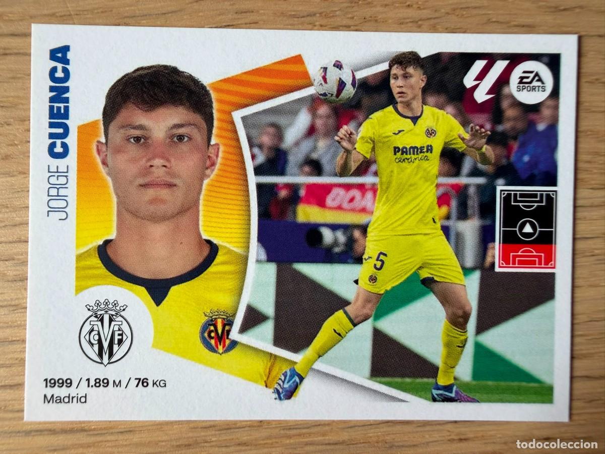 Cromos de f&uacute;tbol: 7 CUENCA VILLARREAL 24 25 2024 2025 LIGA EA SPORTS COLECCIONES ESTE SIN PEGAR STICKER