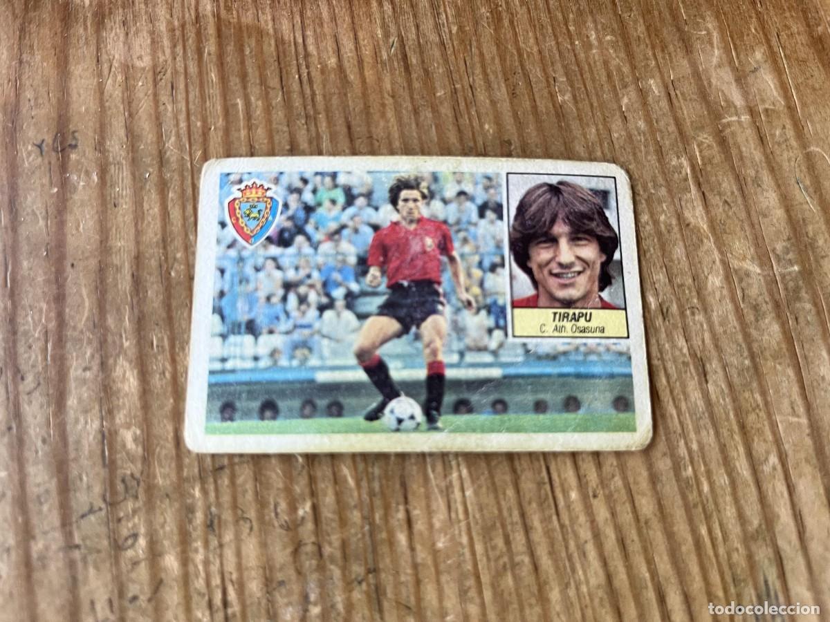 Cromos de f&uacute;tbol: CROMO SIN PEGAR NUNCA PEGADO ALBUM LIGA ESTE 84 85 1984 1985 OSASUNA TIRAPU