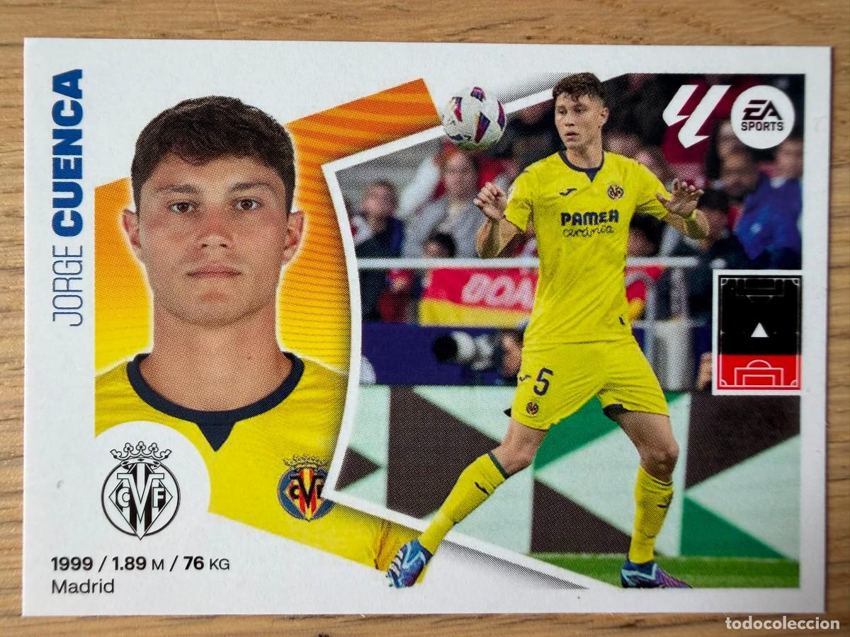 Cromos de f&uacute;tbol: 7 CUENCA VILLARREAL 24 25 2024 2025 LIGA EA SPORTS COLECCIONES ESTE SIN PEGAR STICKER