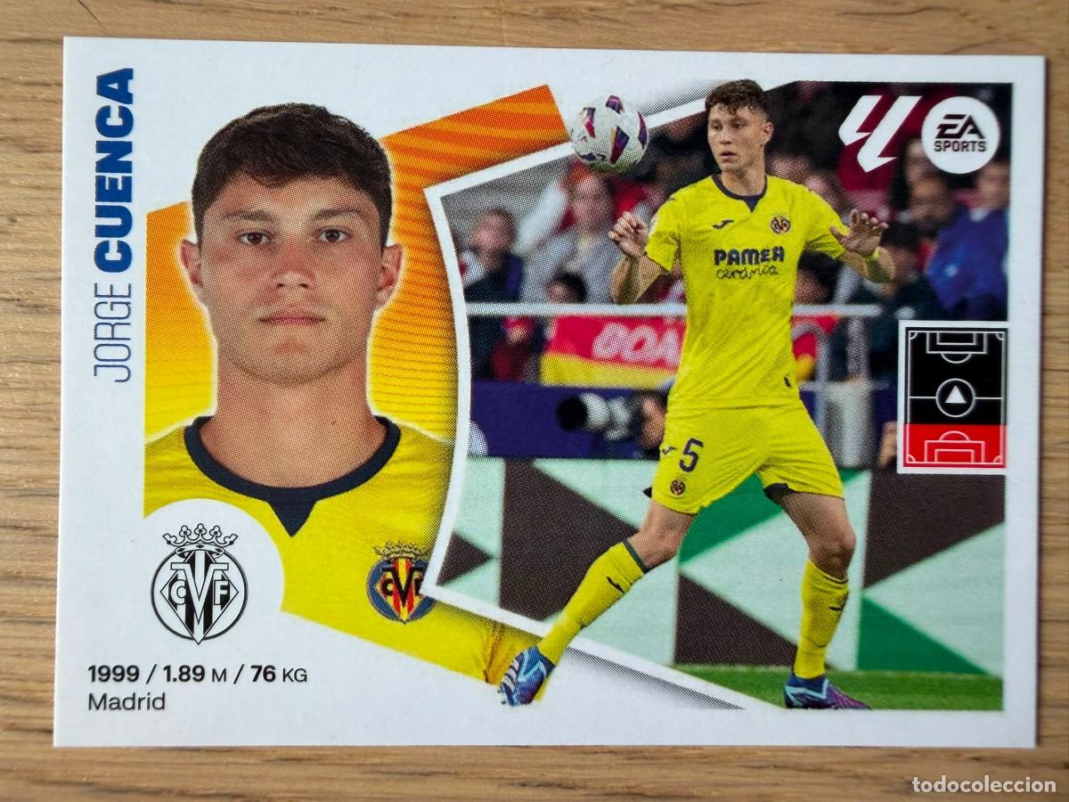 Cromos de f&uacute;tbol: 7 CUENCA VILLARREAL 24 25 2024 2025 LIGA EA SPORTS COLECCIONES ESTE SIN PEGAR STICKER