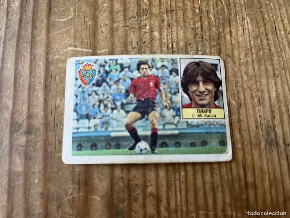 Cromos de f&uacute;tbol: CROMO SIN PEGAR NUNCA PEGADO ALBUM LIGA ESTE 84 85 1984 1985 OSASUNA TIRAPU