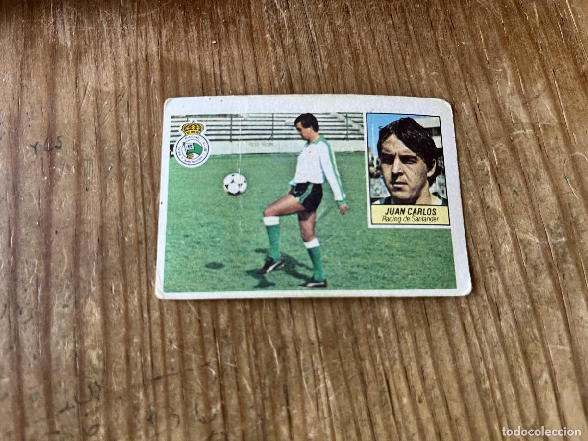 Cromos de f&uacute;tbol: CROMO SIN PEGAR NUNCA PEGADO ALBUM LIGA ESTE 84 85 1984 1985 RACING SANTANDER JUAN CARLOS