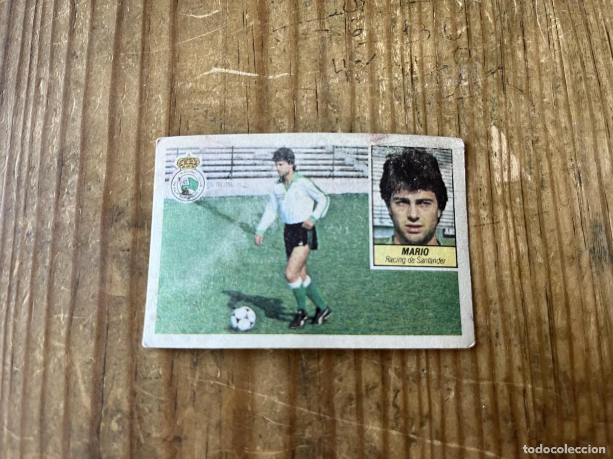 Cromos de f&uacute;tbol: CROMO SIN PEGAR NUNCA PEGADO ALBUM LIGA ESTE 84 85 1984 1985 RACING SANTANDER MARIO