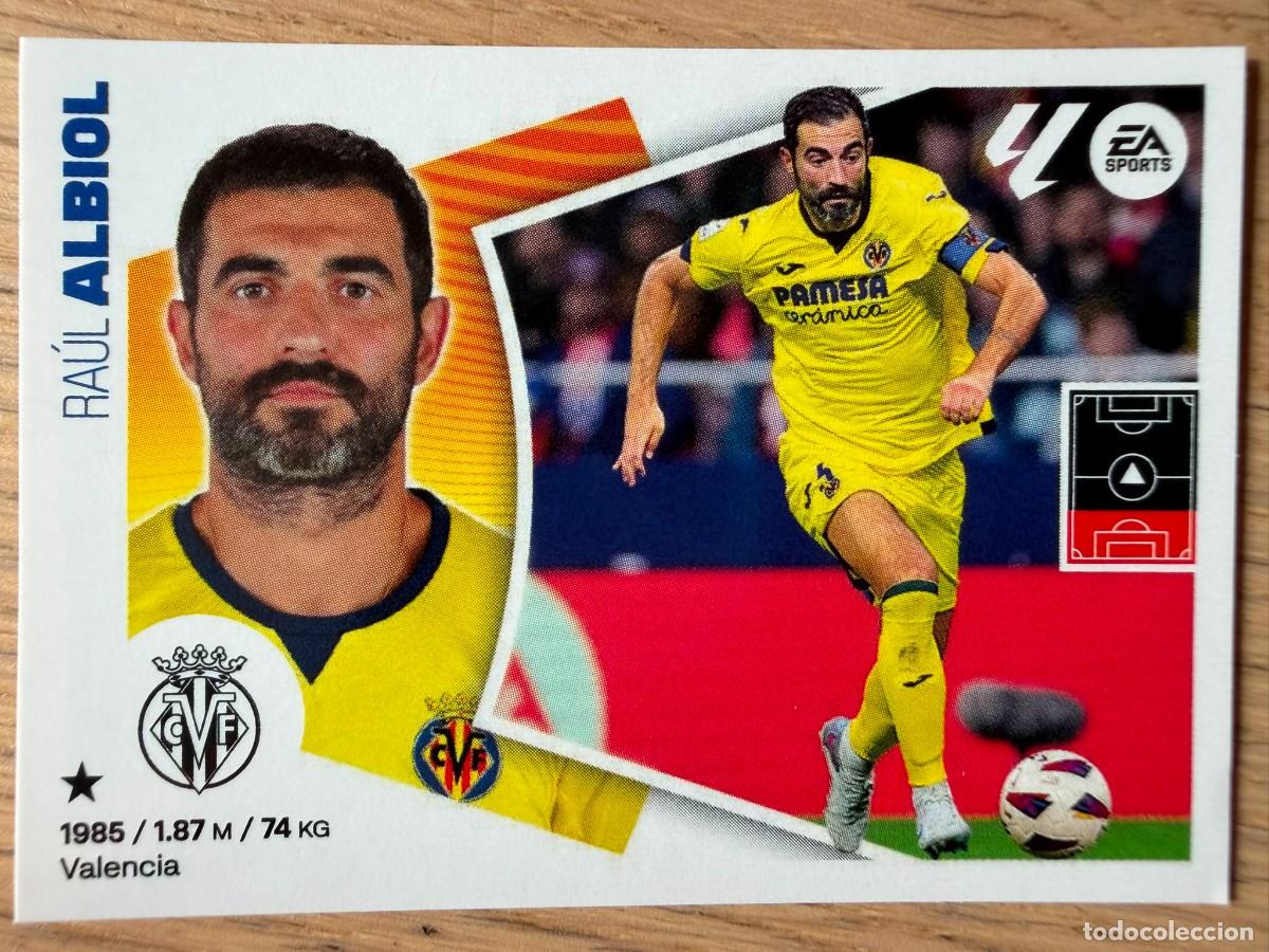 Cromos de f&uacute;tbol: 8A 8 A ALBIOL VILLARREAL 24 25 2024 2025 LIGA EA SPORTS COLECCIONES ESTE SIN PEGAR STICKER