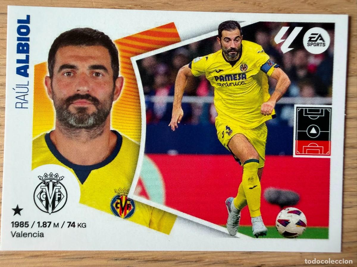 Cromos de f&uacute;tbol: 8A 8 A ALBIOL VILLARREAL 24 25 2024 2025 LIGA EA SPORTS COLECCIONES ESTE SIN PEGAR STICKER