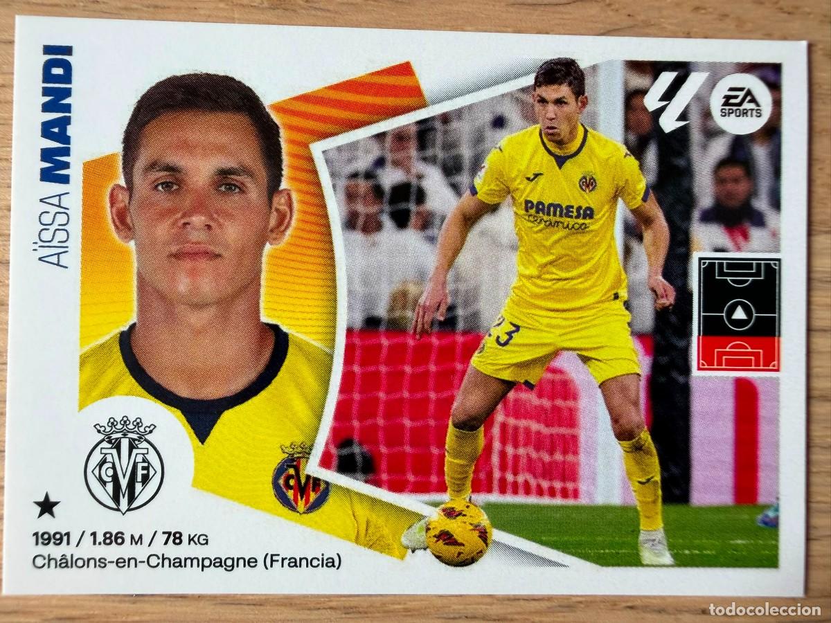 Cromos de f&uacute;tbol: 8B 8 B MANDI VILLARREAL 24 25 2024 2025 LIGA EA SPORTS COLECCIONES ESTE SIN PEGAR STICKER