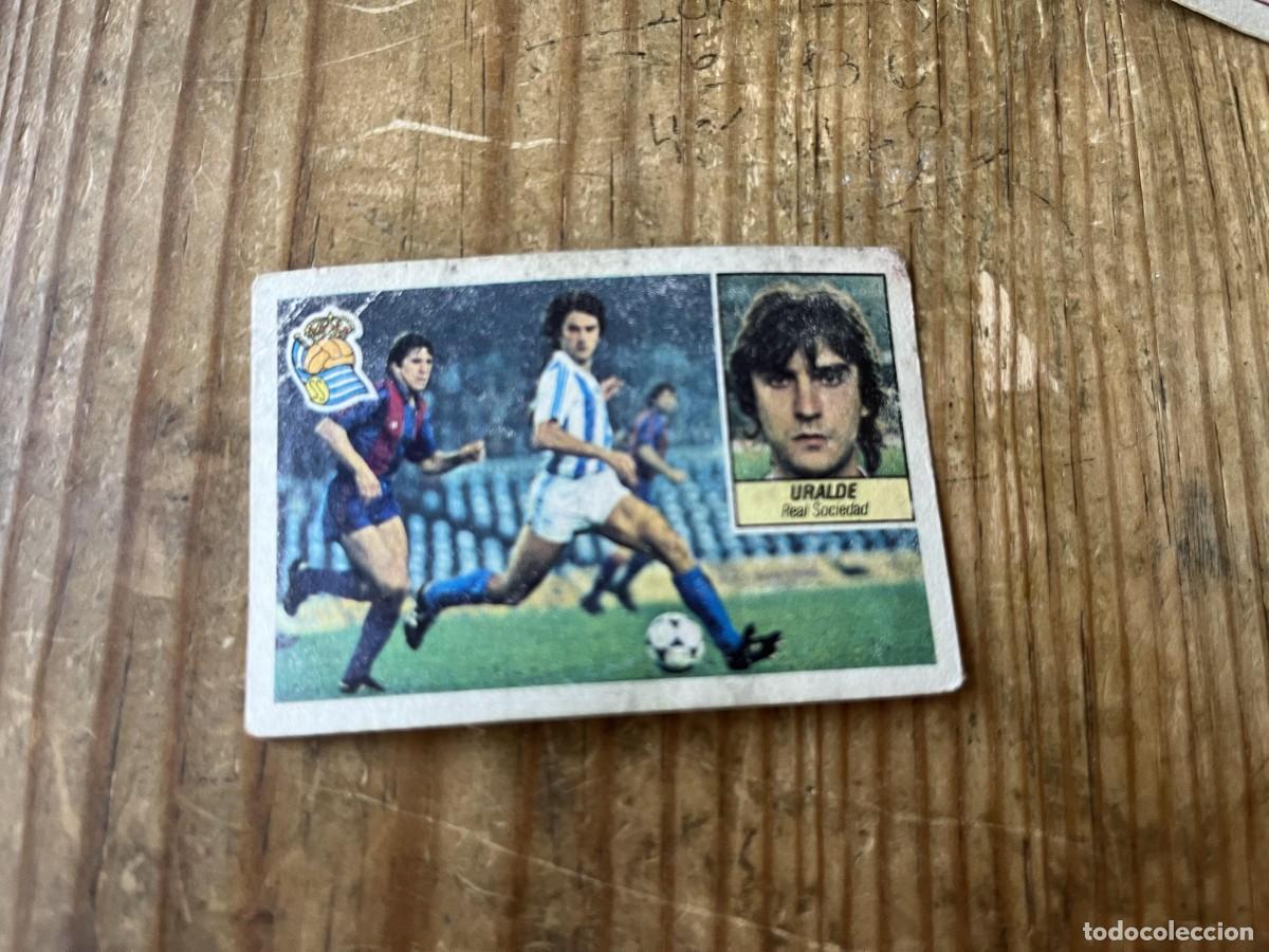 Cromos de f&uacute;tbol: CROMO SIN PEGAR NUNCA PEGADO ALBUM LIGA ESTE 84 85 1984 1985 REAL SOCIEDAD URALDE