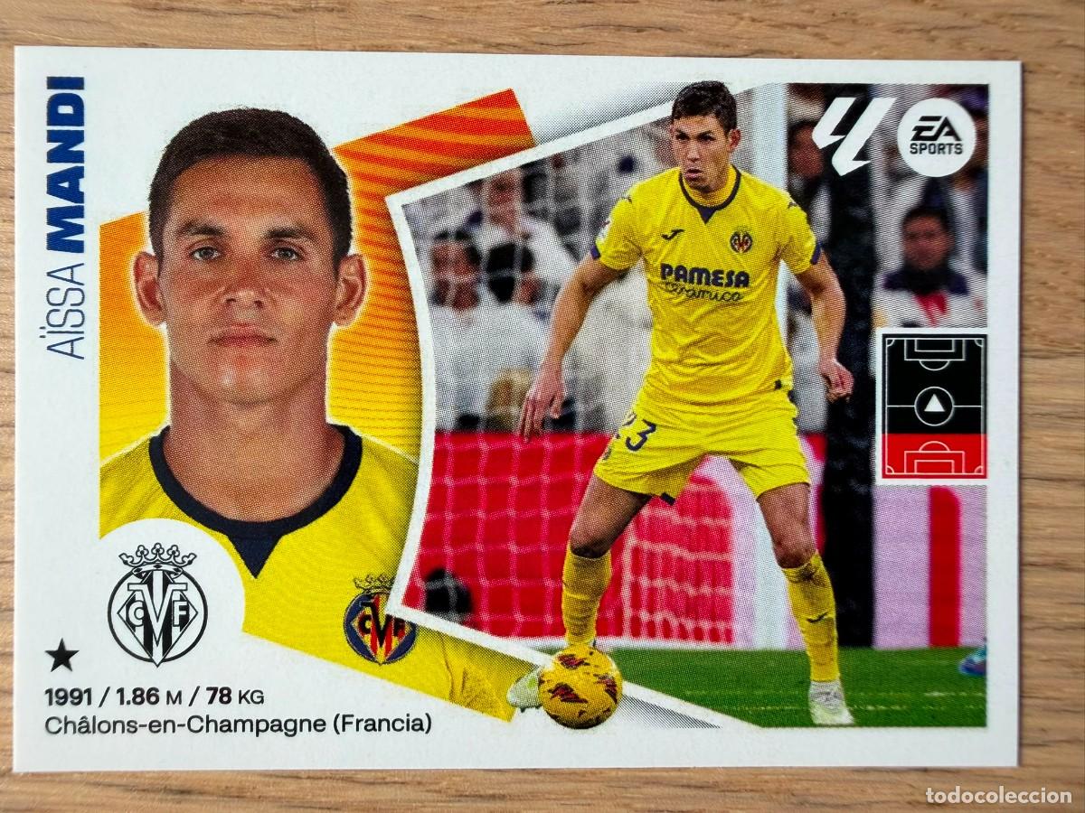 Cromos de f&uacute;tbol: 8B 8 B MANDI VILLARREAL 24 25 2024 2025 LIGA EA SPORTS COLECCIONES ESTE SIN PEGAR STICKER