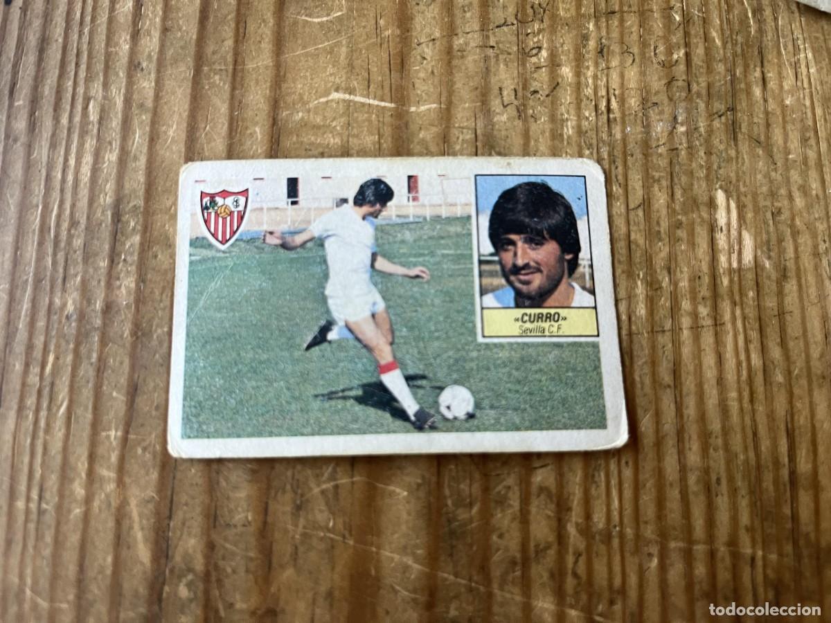 Cromos de f&uacute;tbol: CROMO SIN PEGAR NUNCA PEGADO ALBUM LIGA ESTE 84 85 1984 1985 SEVILLA CURRO BAJA
