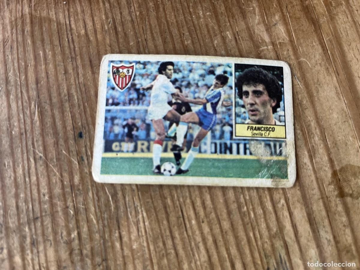 Cromos de f&uacute;tbol: CROMO SIN PEGAR NUNCA PEGADO ALBUM LIGA ESTE 84 85 1984 1985 SEVILLA FRANCISCO