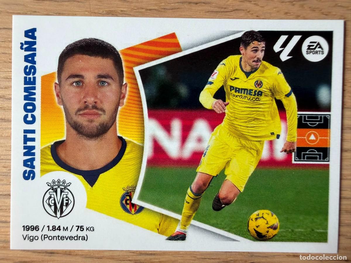 Fu&szlig;ball-Sticker: 11 SANTI COMESA&Ntilde;A VILLARREAL 24 25 2024 2025 LIGA EA SPORTS COLECCIONES ESTE SIN PEGAR STICKER
