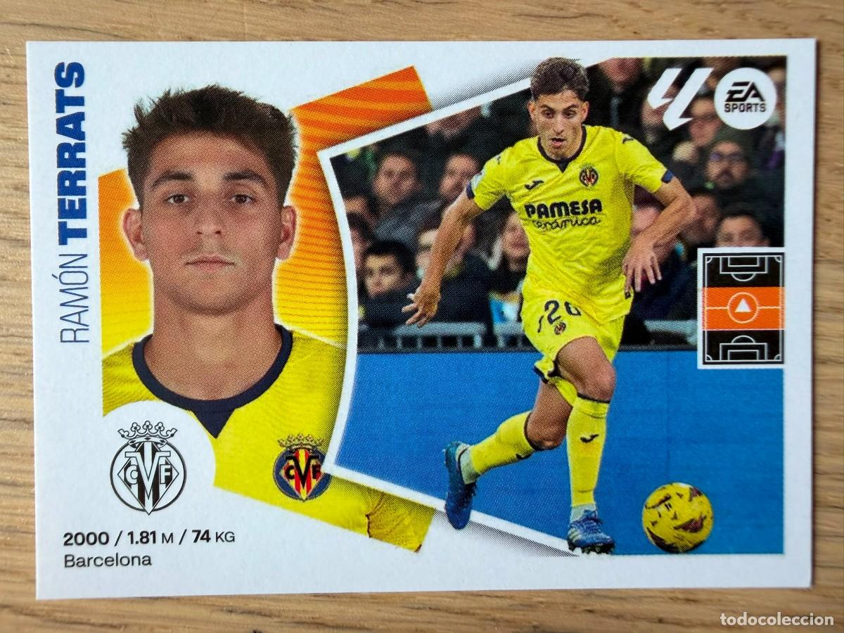 Fu&szlig;ball-Sticker: 12 TERRATS VILLARREAL 24 25 2024 2025 LIGA EA SPORTS COLECCIONES ESTE SIN PEGAR STICKER