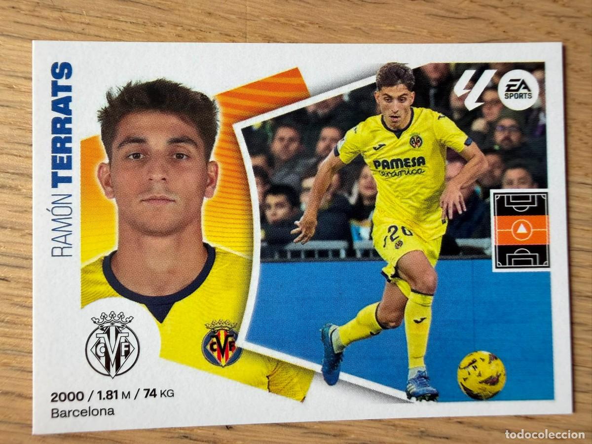 Fu&szlig;ball-Sticker: 12 TERRATS VILLARREAL 24 25 2024 2025 LIGA EA SPORTS COLECCIONES ESTE SIN PEGAR STICKER