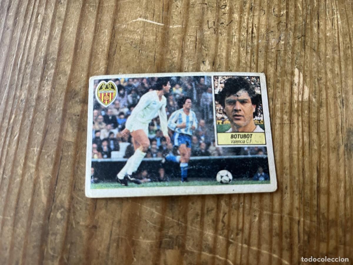 Fu&szlig;ball-Sticker: CROMO SIN PEGAR NUNCA PEGADO ALBUM LIGA ESTE 84 85 1984 1985 VALENCIA BOTUBOT BAJA
