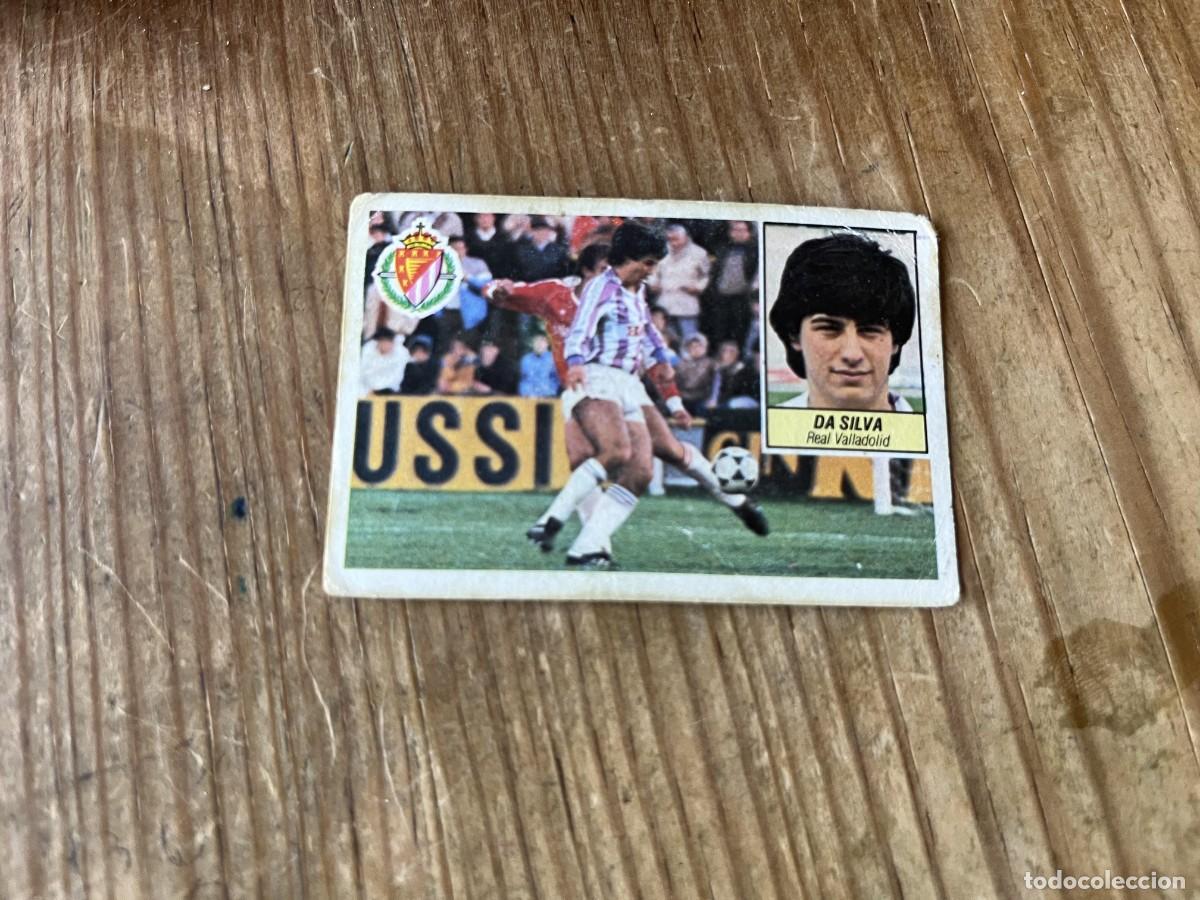 Fu&szlig;ball-Sticker: CROMO SIN PEGAR NUNCA PEGADO ALBUM LIGA ESTE 84 85 1984 1985 REAL VALLADOLID DA SILVA