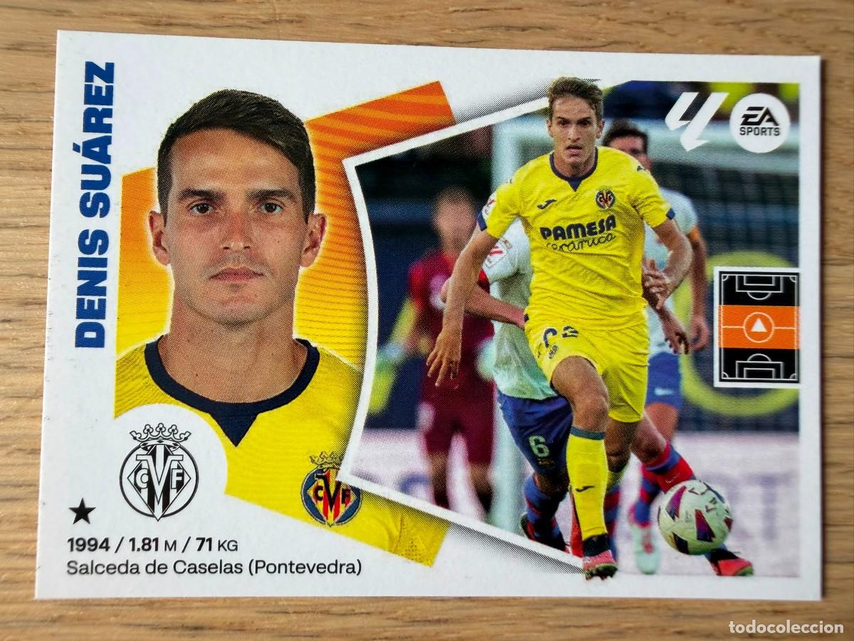 Fu&szlig;ball-Sticker: 13 DENIS SUAREZ VILLARREAL 24 25 2024 2025 LIGA EA SPORTS COLECCIONES ESTE SIN PEGAR STICKER
